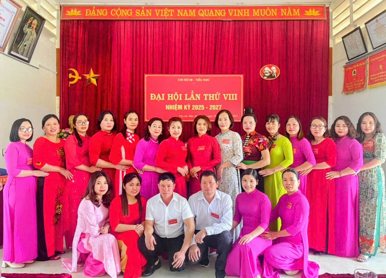 TRƯỜNG TIỂU HỌC THỊ TRẤN TỔ CHỨC ĐẠI HỘI CHI BỘ NHIỆM KỲ 2025-2027